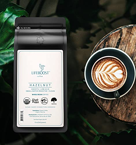 Hazelnut Whole Bean Coffee (12 Ounce)