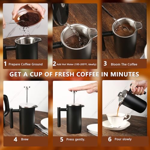 34 OZ Large French Press