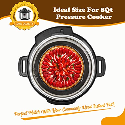 8 Inch Non stick Springform Pan with Removable Bottom