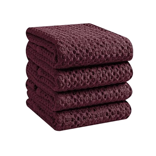 100% Cotton Premium Waffle Kitchen Towels