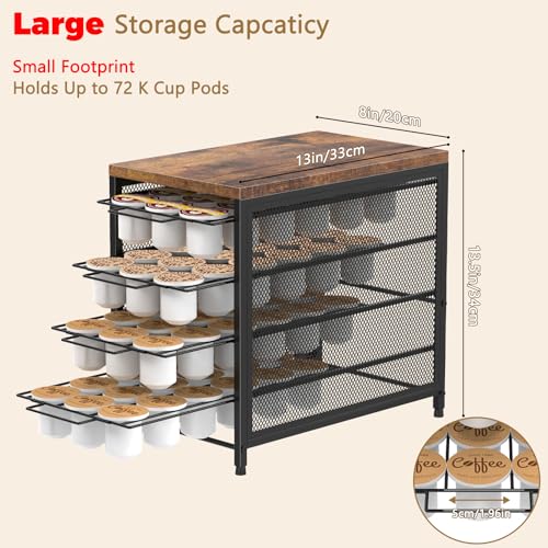 Coffee Pod Holder for Counter (22 Count)