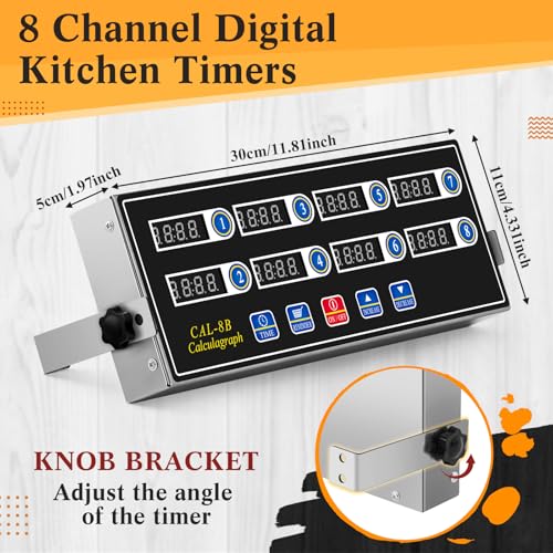 1 Pack Commercial Digital Kitchen Timer for Cooking