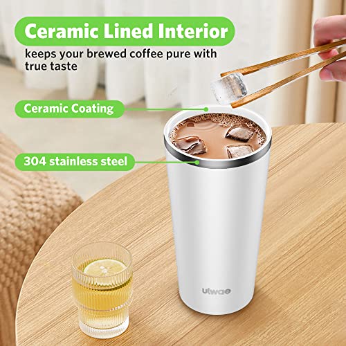 Insulated Coffee Mug with Ceramic Coating