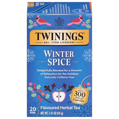 Winter Spice Herbal Tea Individually Wrapped (20 Count)