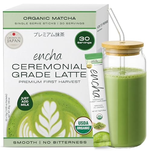 Matcha Single Serve Latte Grade Green Tea Powder