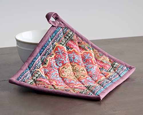 100% Cotton Oven Mitt & Pot Holder Set (2 Count)