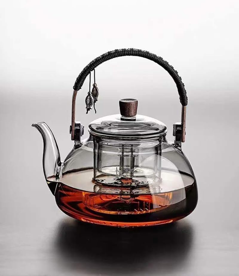 Japanese Style 950ml Glass Teapot with Removable Infuser