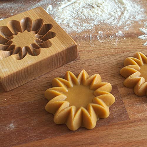 Wooden Cookie Biscuit Mold