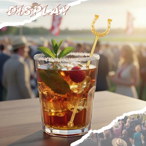 Horseshoe Drink Stirrers 6 Inch Plastic (120 Count)