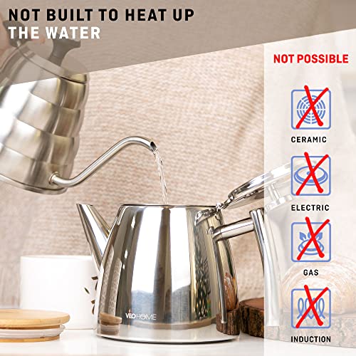Stainless Steel Tea Pot with Infuser