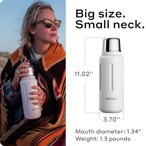 34 oz Stainless Steel Travel Thermo Bottle for Hot and Cold Drinks