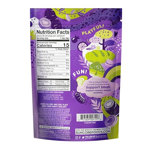 Purple Sweet Potato Powder 5oz (5 Ounce)