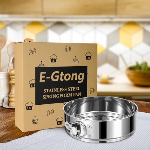 10 Inch Springform Cake Pan with Removable Bottom