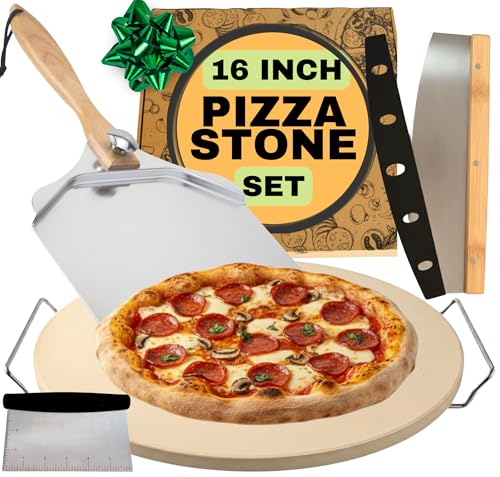 Round Pizza Stone for Oven 16 inch