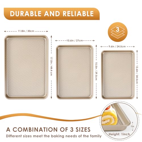 Baking Sheet Pan Set of 3 (3 Count)