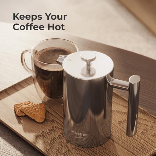 Living French Press Coffee Maker 20oz