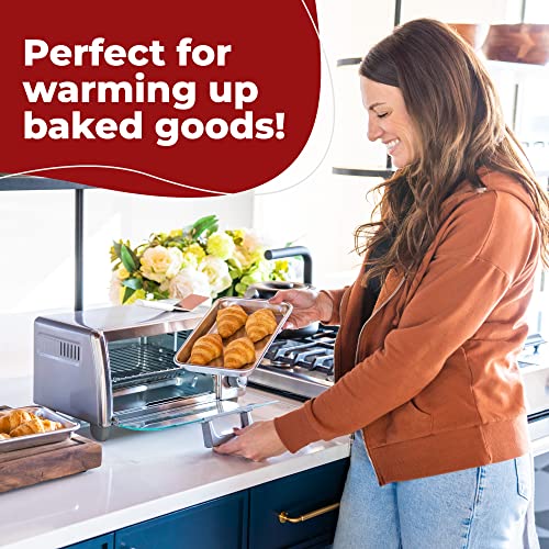 Toaster Oven Pan Nonstick Aluminum Small Tray Set of 2 (2 Count)