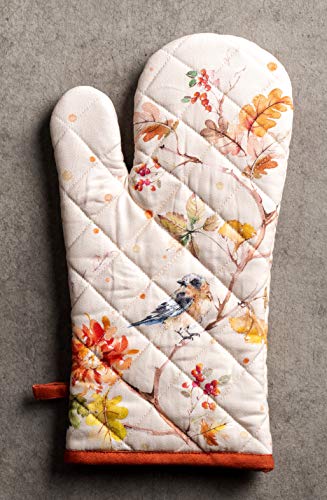 100% Cotton Oven Mitt & Pot Holder Set