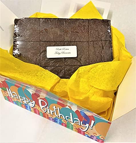 Ruth’s Classic Cake Style Brownies Birthday Box 2 Dozen (24 Ounce)