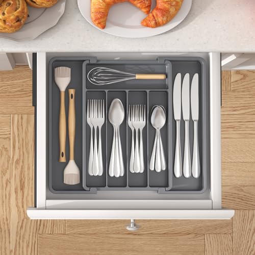 Expandable Silverware Drawer Organizer