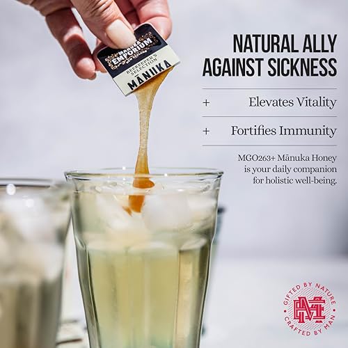 MGO263+ Raw Manuka Honey On (24 Count)