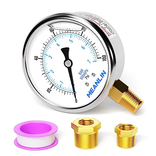 0~100Psi Stainless Steel 1