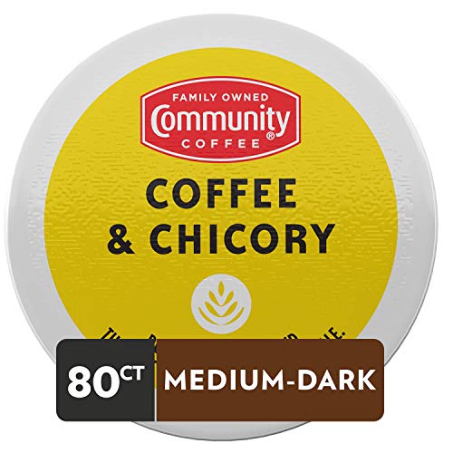 Chicory Dark Roast Coffee Pods (80 Count)