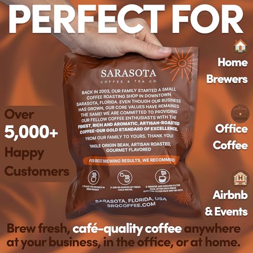Ground Flavored Coffee In Filter Packs (80 Ounce)