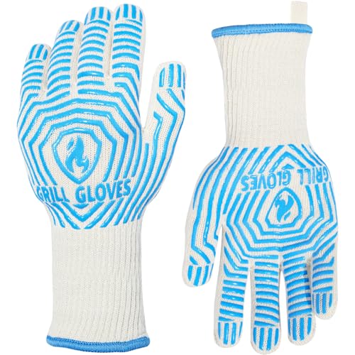 BBQ Gloves Oven Gloves 1472℉ Extreme Heat Resistant