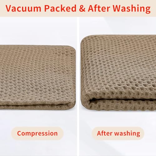 100% Cotton Waffle Weave Kitchen Dish Towels 12 (12 Count)
