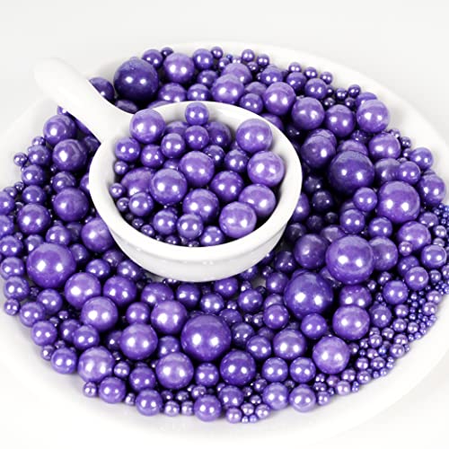 Purple Pearl Sugar Sprinkles (4.58 Ounce)
