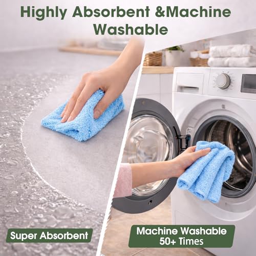 Microfiber Cleaning Cloth Roll (100 Count)