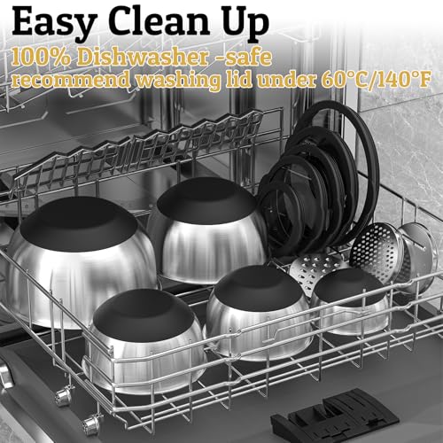 Mixing Bowls with Lids Set (8 Count)