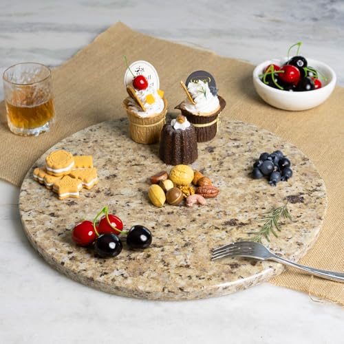 Golden Brown Marble Cutting Board for Kitchen Countertop