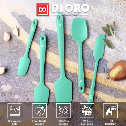 DI ORO Silicone Spatula Set (5 Count)