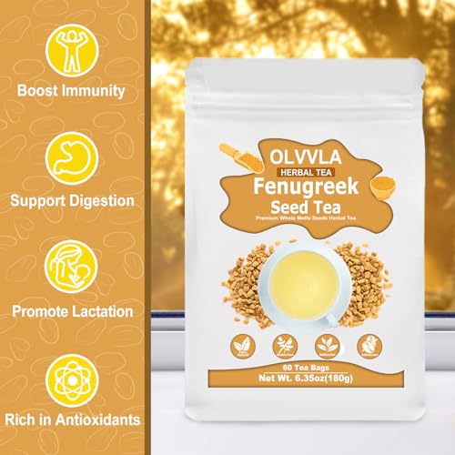 Fenugreek Seed Tea Bags (60 Count)