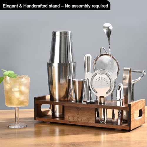 Premium 15 Piece Mixology Bartender Kit (15 Count)
