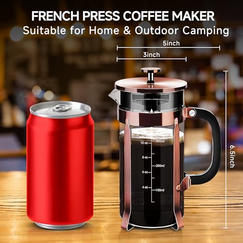 French Press Coffee Maker 304 Stainless Steel Coffee Press