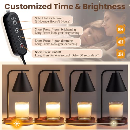 Candle Warmer Lamp with Timer