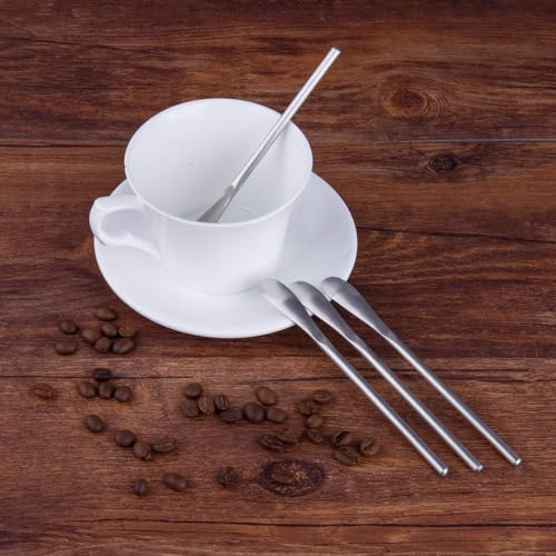 5.9 Inch Mini Espresso Spoons & Coffee Stirrers SUS304 Steel Set of 4 (4 Count)