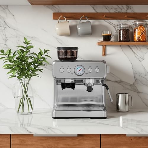 Espresso Machine with Grinder