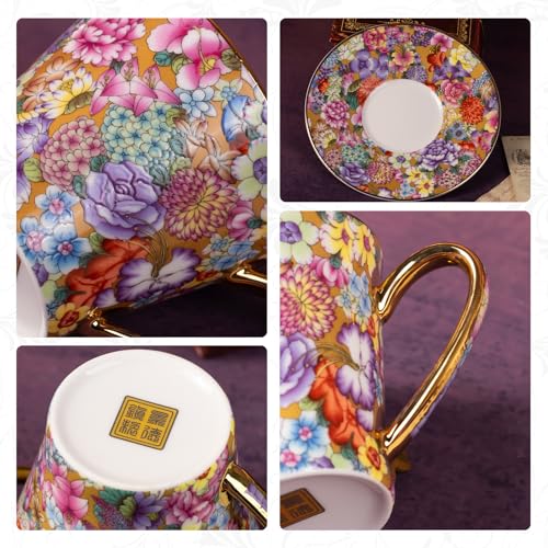 Tea Cup and Saucer (2 Count)