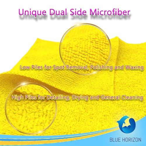 Yellow Microfiber Cleaning Towels (36 Count)