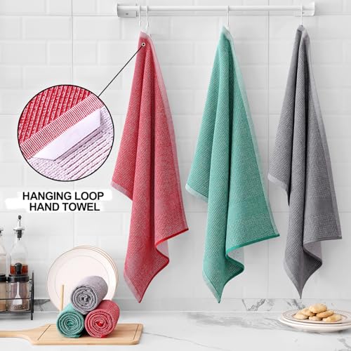 380 GSM Cotton Premium Kitchen Towels 6 Pack (6 Count)