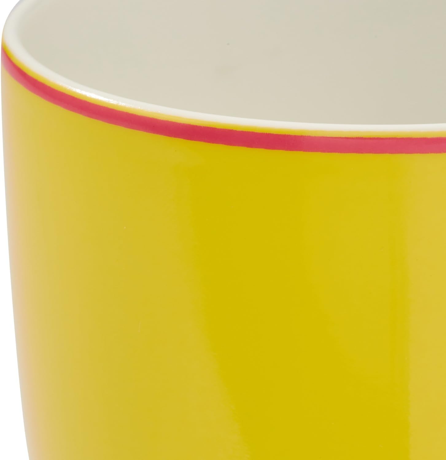 Spode Kit Kemp 17oz Calypso Mug | Vibrant Yellow | Porcelain | Dishwasher and Microwave Safe | For Coffee and Tea | Fabulous Gift | Home or Office Use