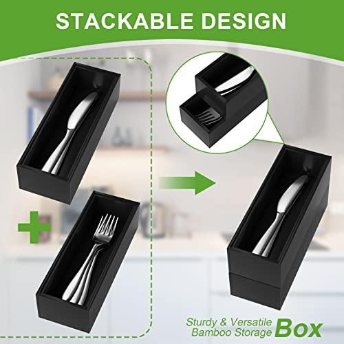 Bamboo Kitchen Drawer Organizer (2 Count)