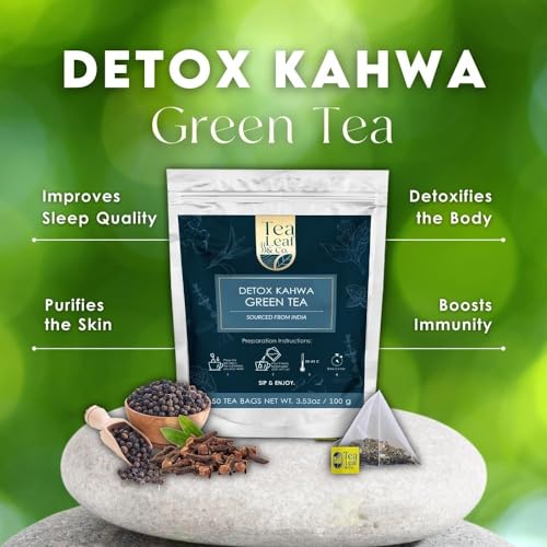 Detox Kahwa Green Tea (50 Count)