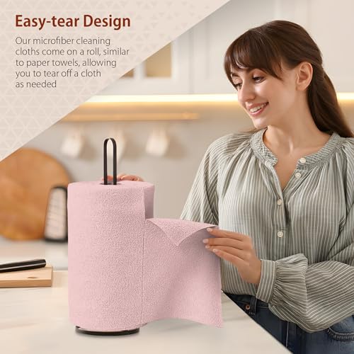 Microfiber Cleaning Cloth Roll (85 Count)
