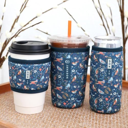 HotSok Coffee & Tea Reusable Insulated Neoprene Cup Sleeve