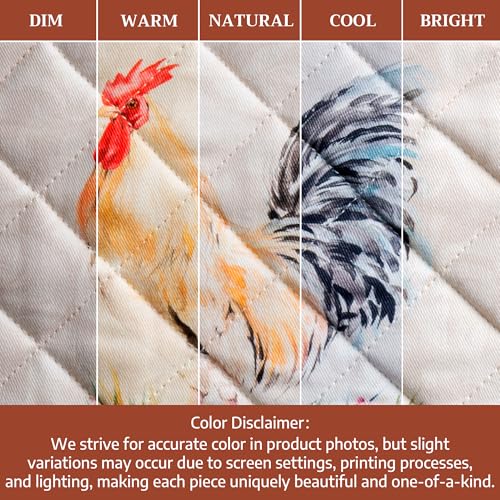 100% Cotton Oven Mitt & Pot Holder Set